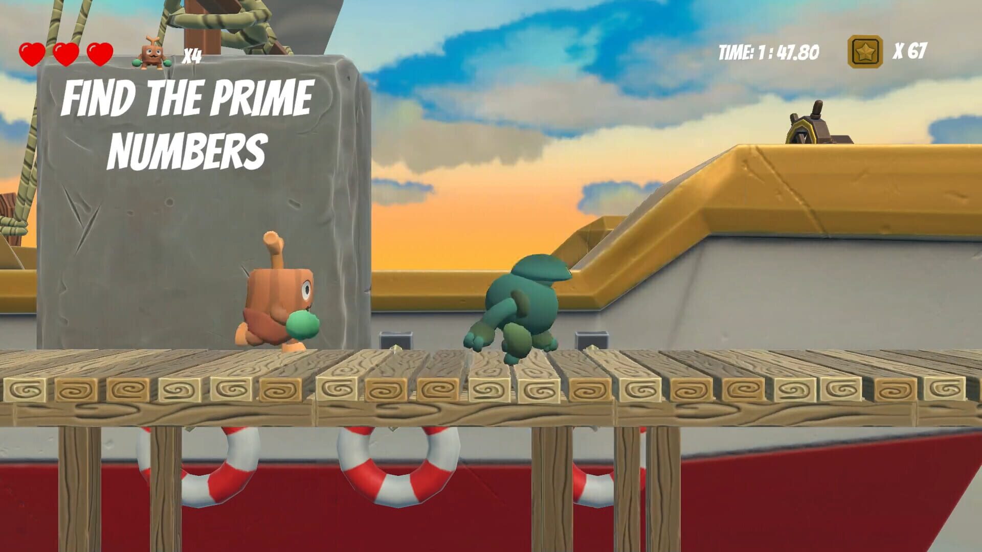 Super Math Saga - Screenshot