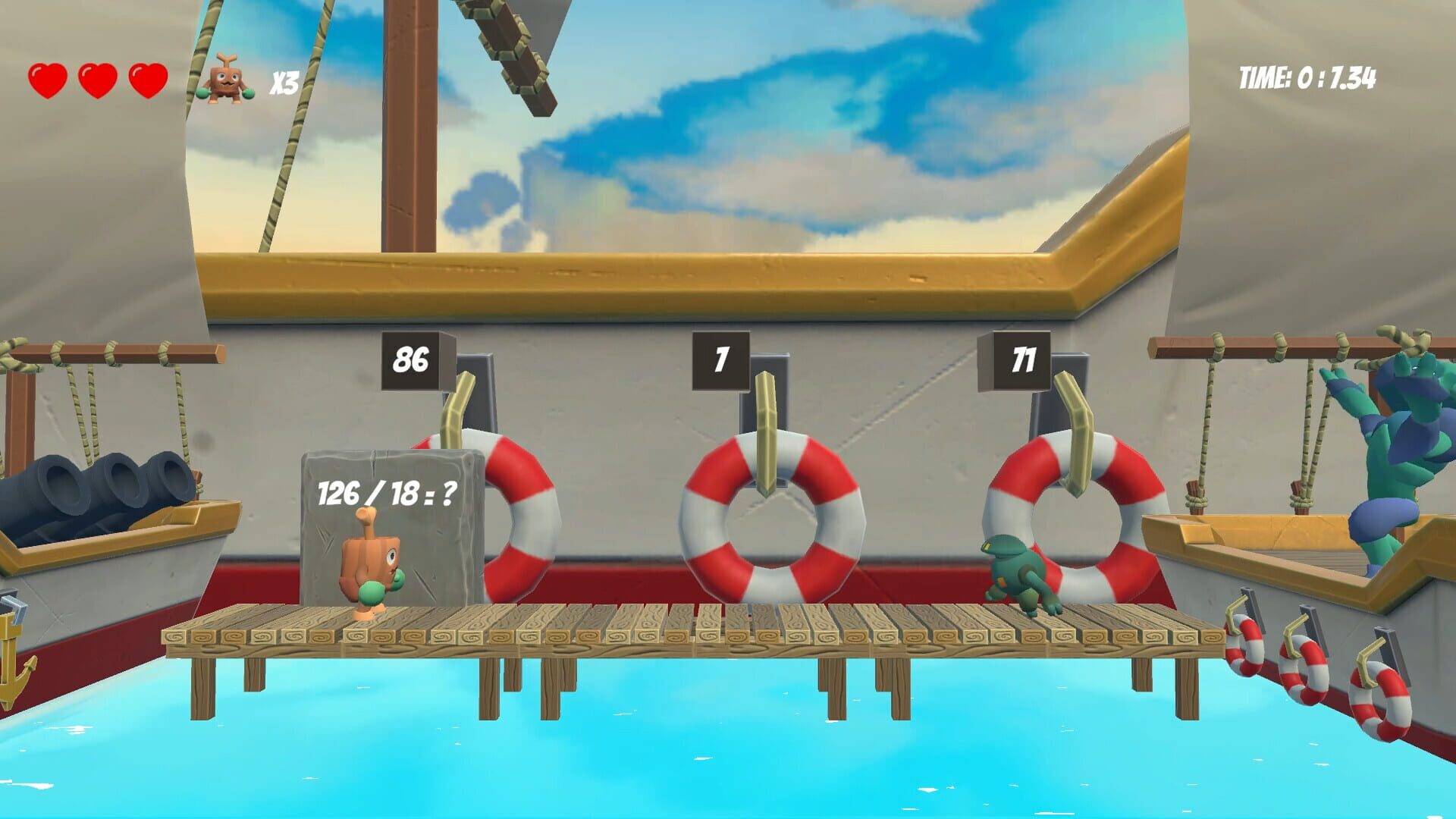 Super Math Saga - Screenshot