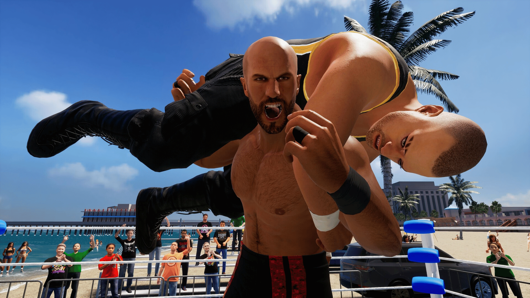 All Elite Wresting: Fight Forever - Giant Swing in the Ring screenshot