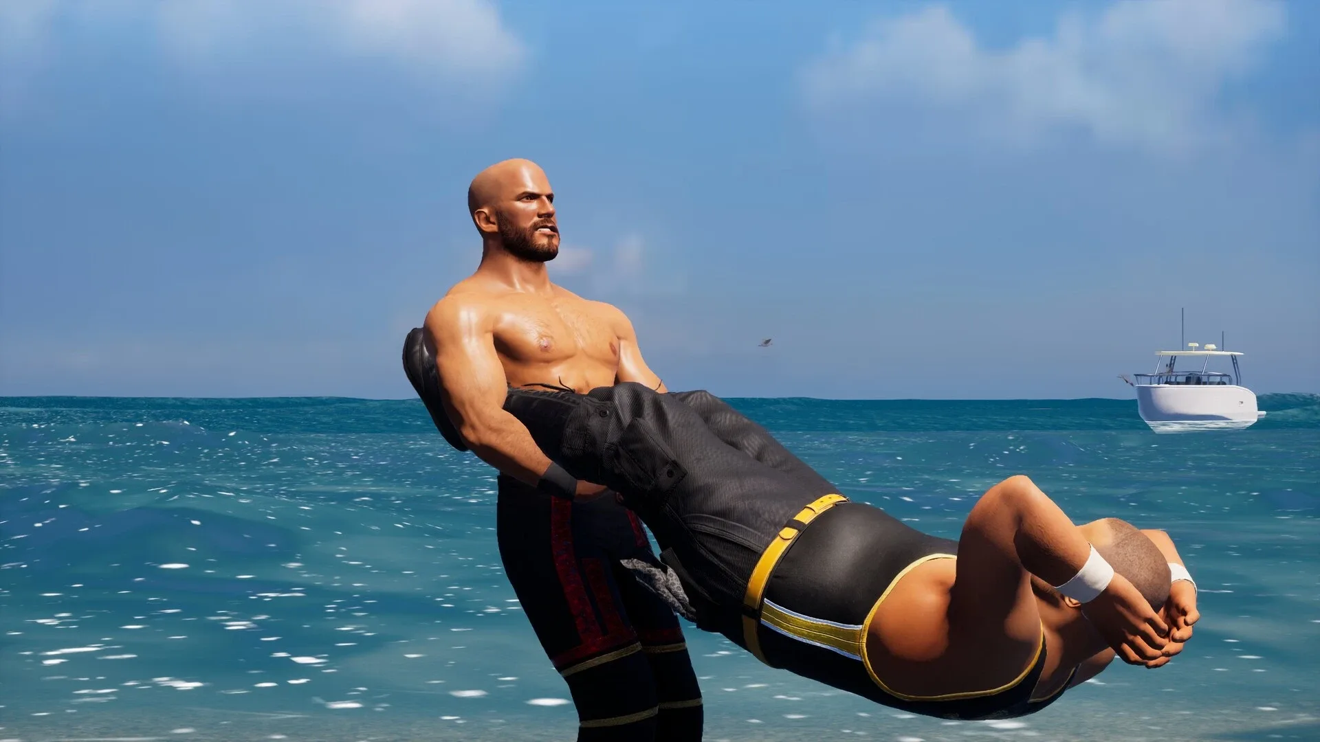 Captura de pantalla - All Elite Wresting: Fight Forever - Giant Swing in the Ring