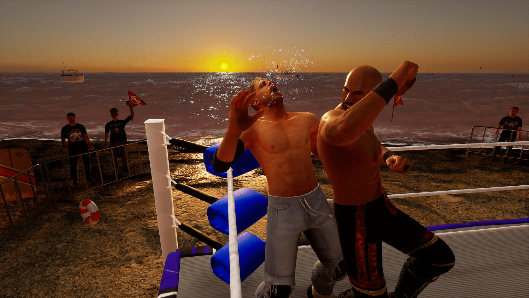 All Elite Wresting: Fight Forever - Giant Swing in the Ring screenshot