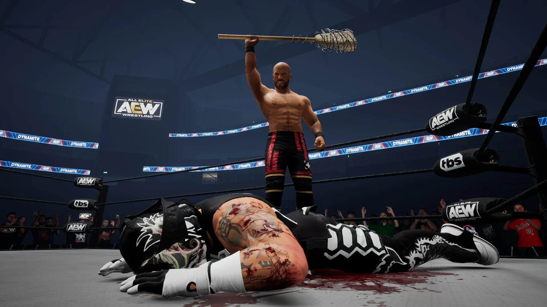 Captura de pantalla - All Elite Wresting: Fight Forever - Giant Swing in the Ring