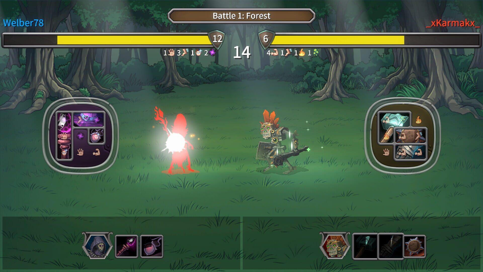 Grid Warriors: Battles - Screenshot