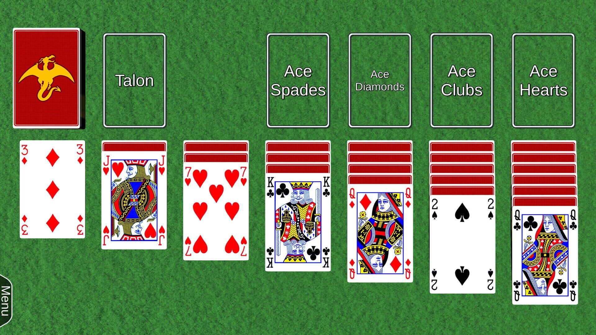 Wyvern Studios Solitaire: 30th Aniversary Edition - Screenshot