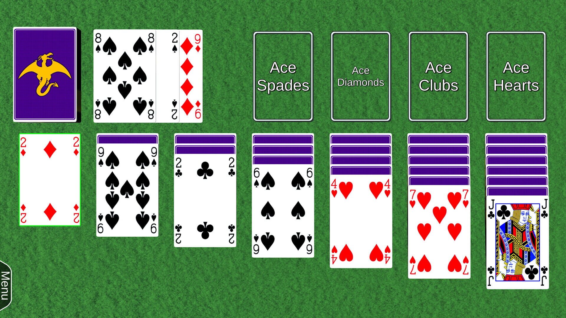 Wyvern Studios Solitaire: 30th Aniversary Edition - Screenshot
