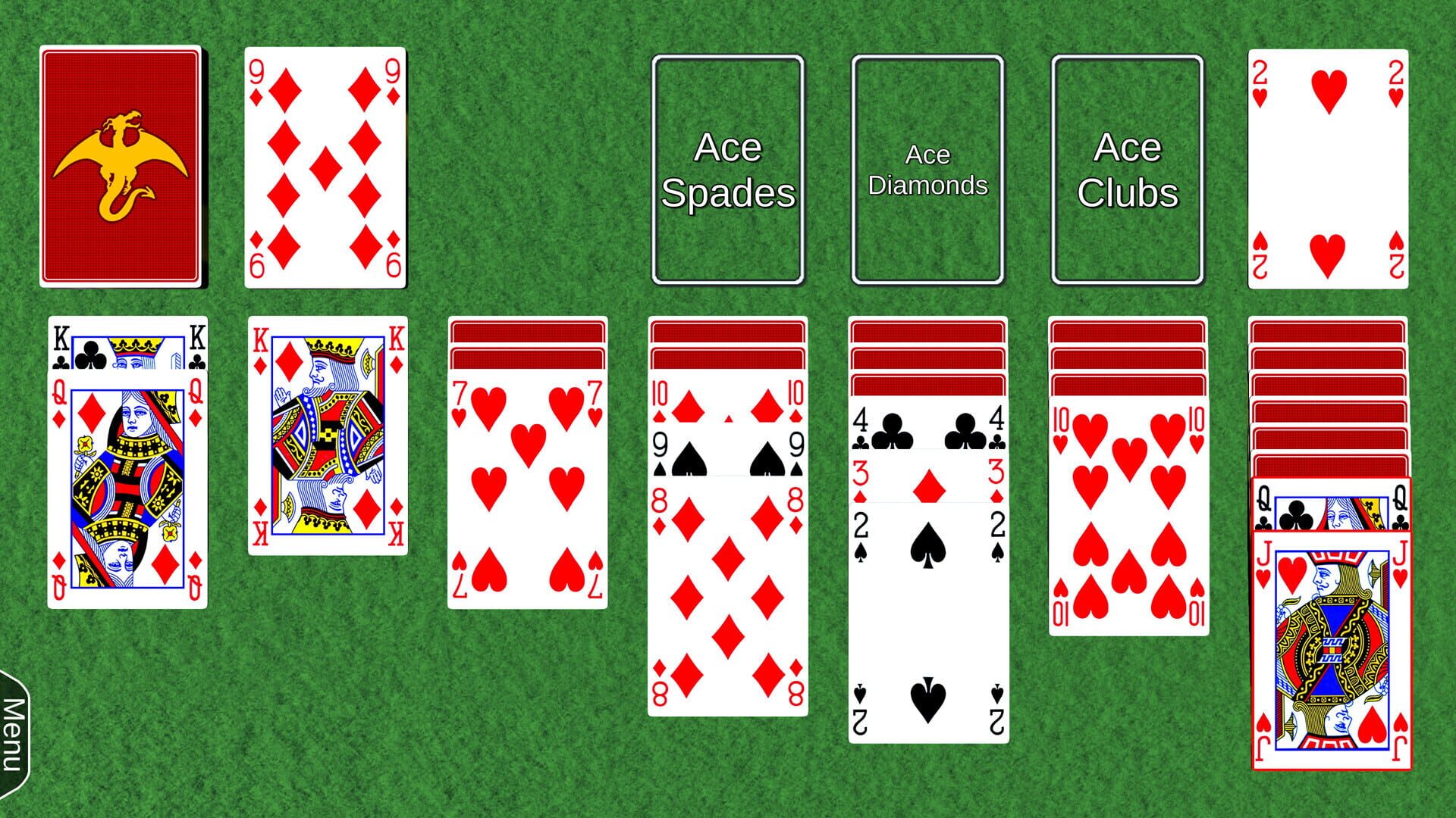 Wyvern Studios Solitaire: 30th Aniversary Edition - Screenshot