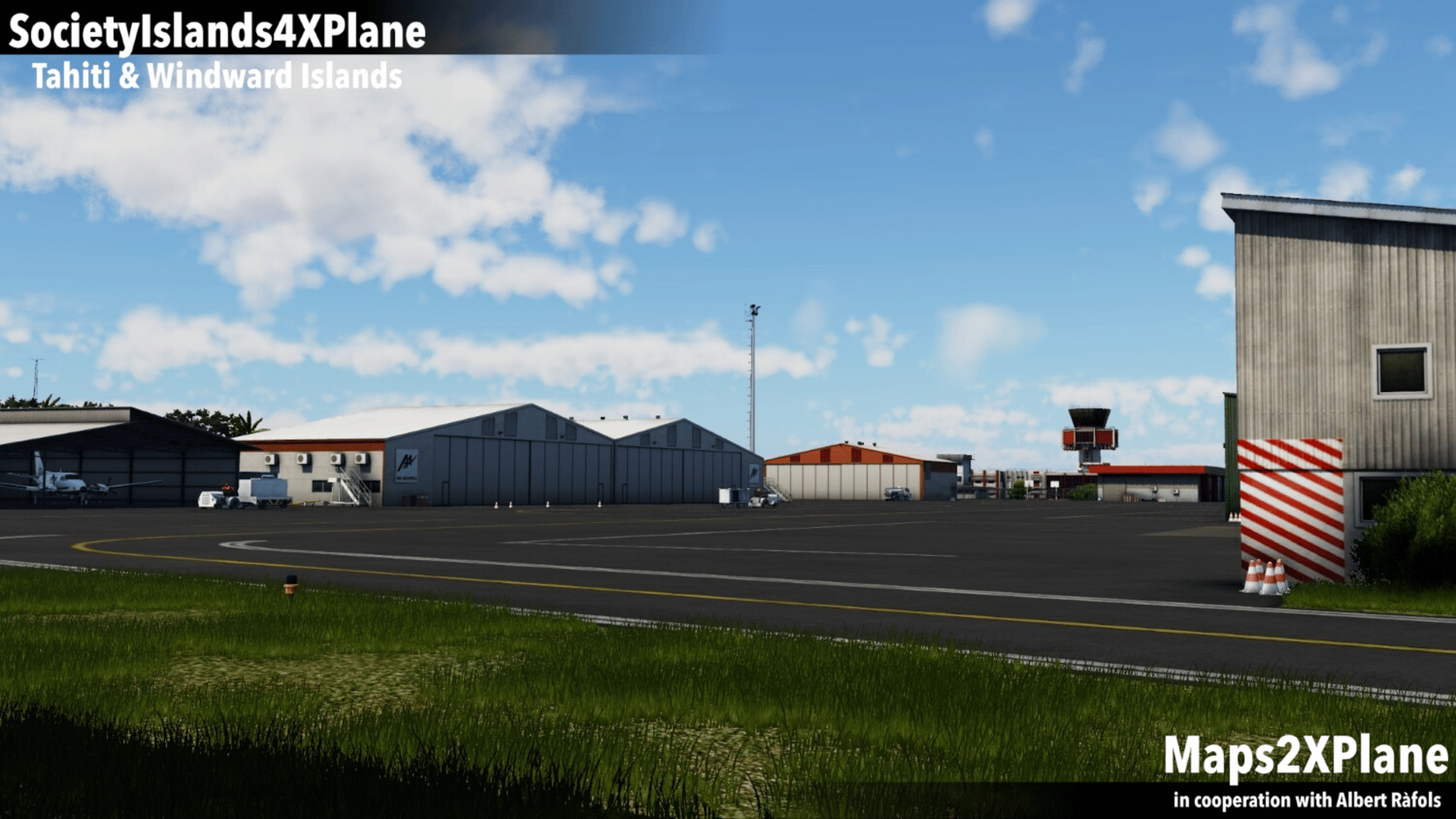 X-Plane 12: Aerosoft - Society Islands XP: Tahiti & Windward Islands screenshot