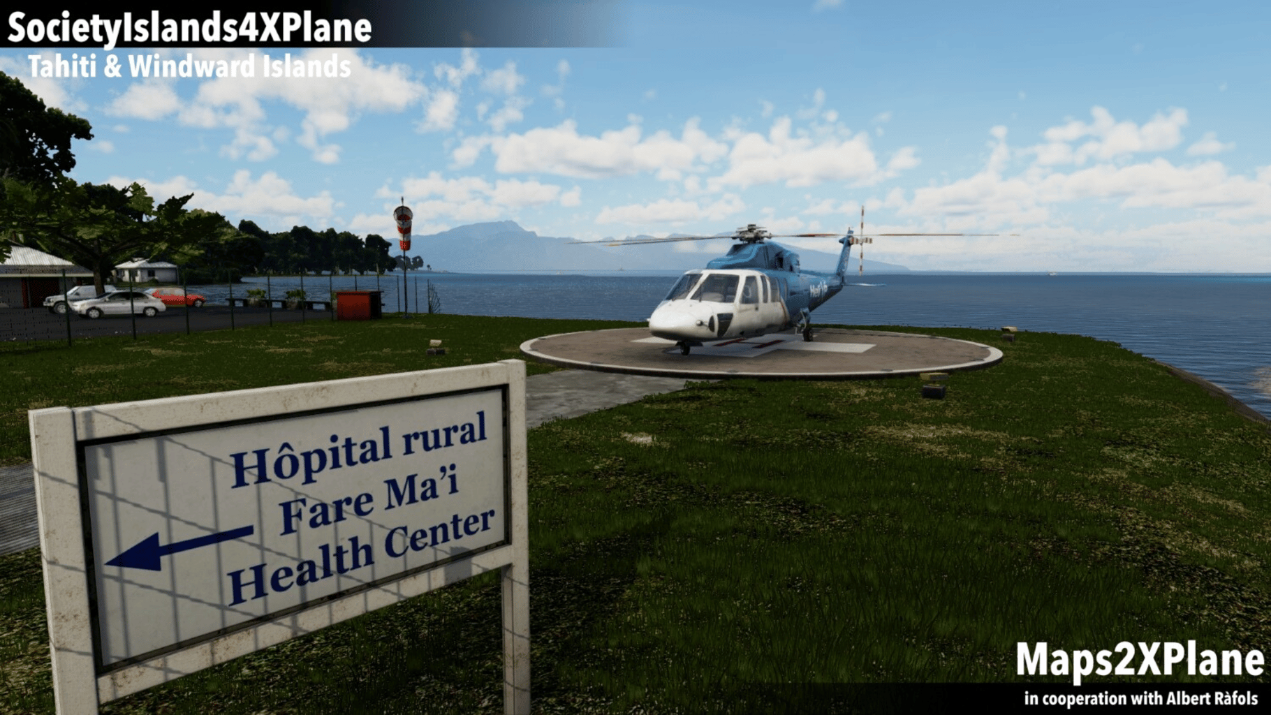 X-Plane 12: Aerosoft - Society Islands XP: Tahiti & Windward Islands screenshot