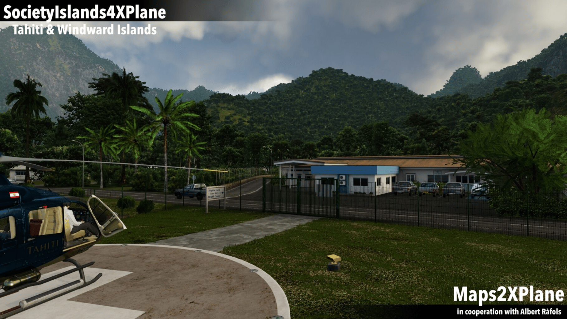 X-Plane 12: Aerosoft - Society Islands XP: Tahiti & Windward Islands screenshot