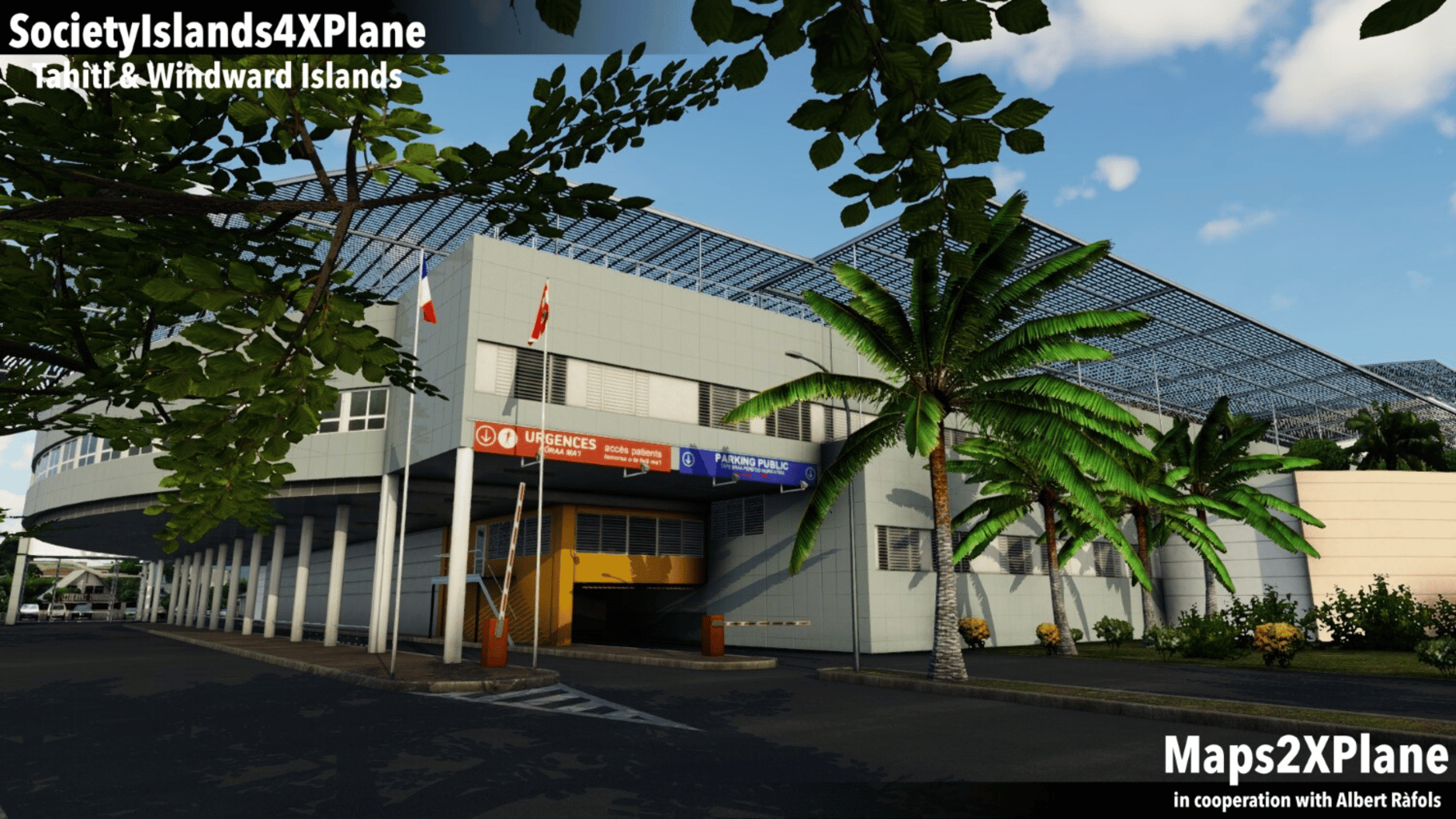 X-Plane 12: Aerosoft - Society Islands XP: Tahiti & Windward Islands screenshot