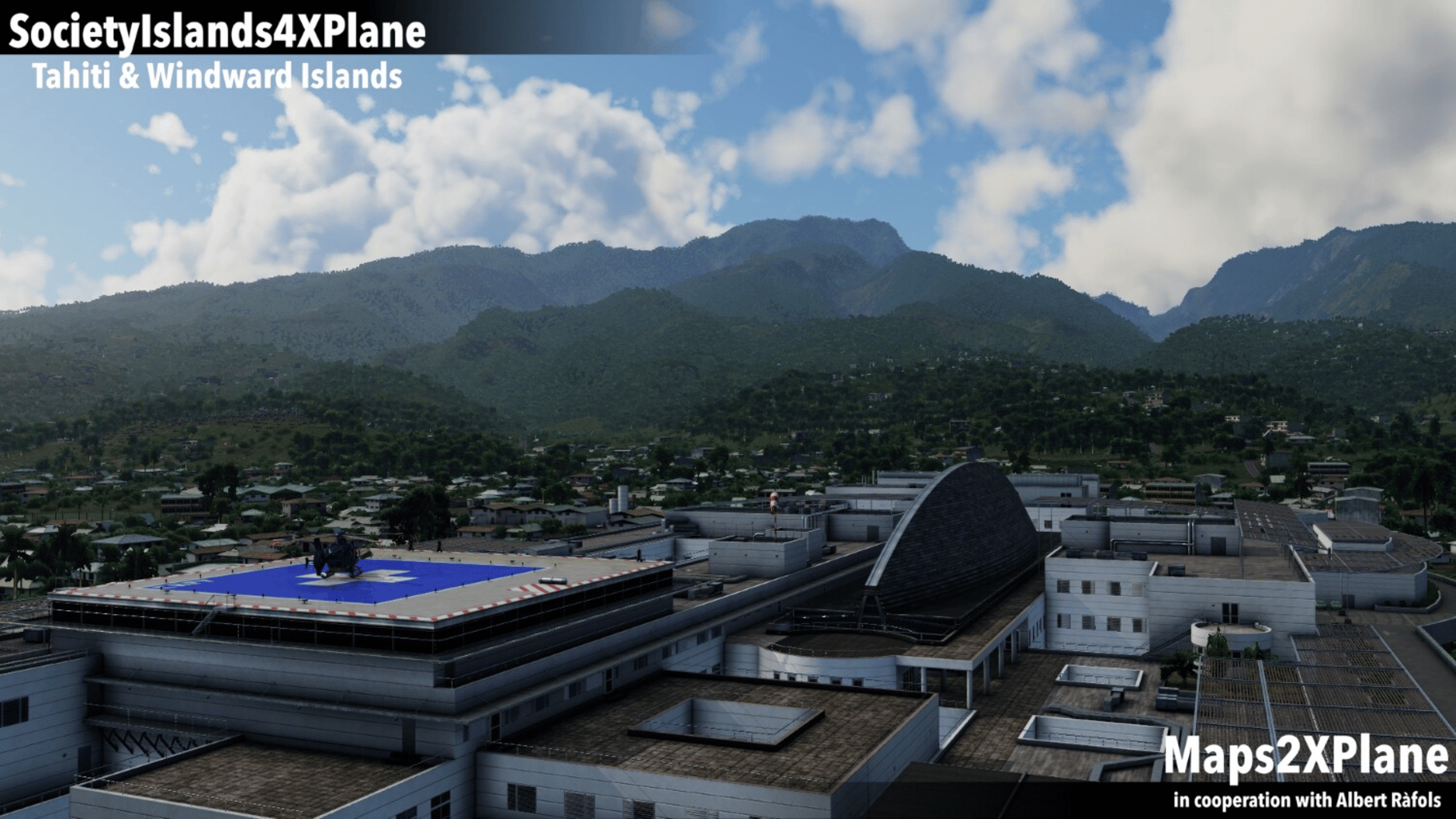 X-Plane 12: Aerosoft - Society Islands XP: Tahiti & Windward Islands screenshot