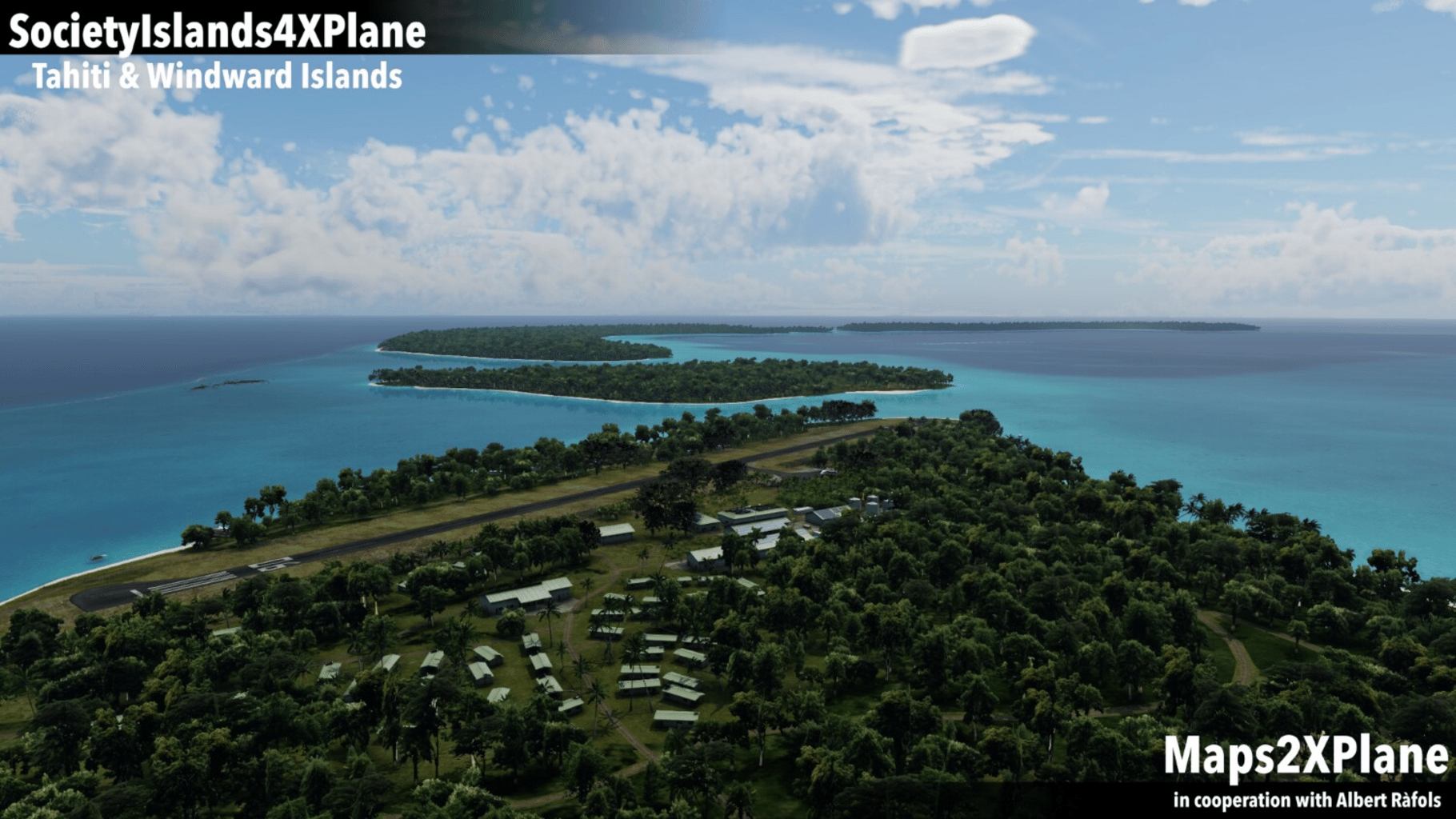 X-Plane 12: Aerosoft - Society Islands XP: Tahiti & Windward Islands screenshot