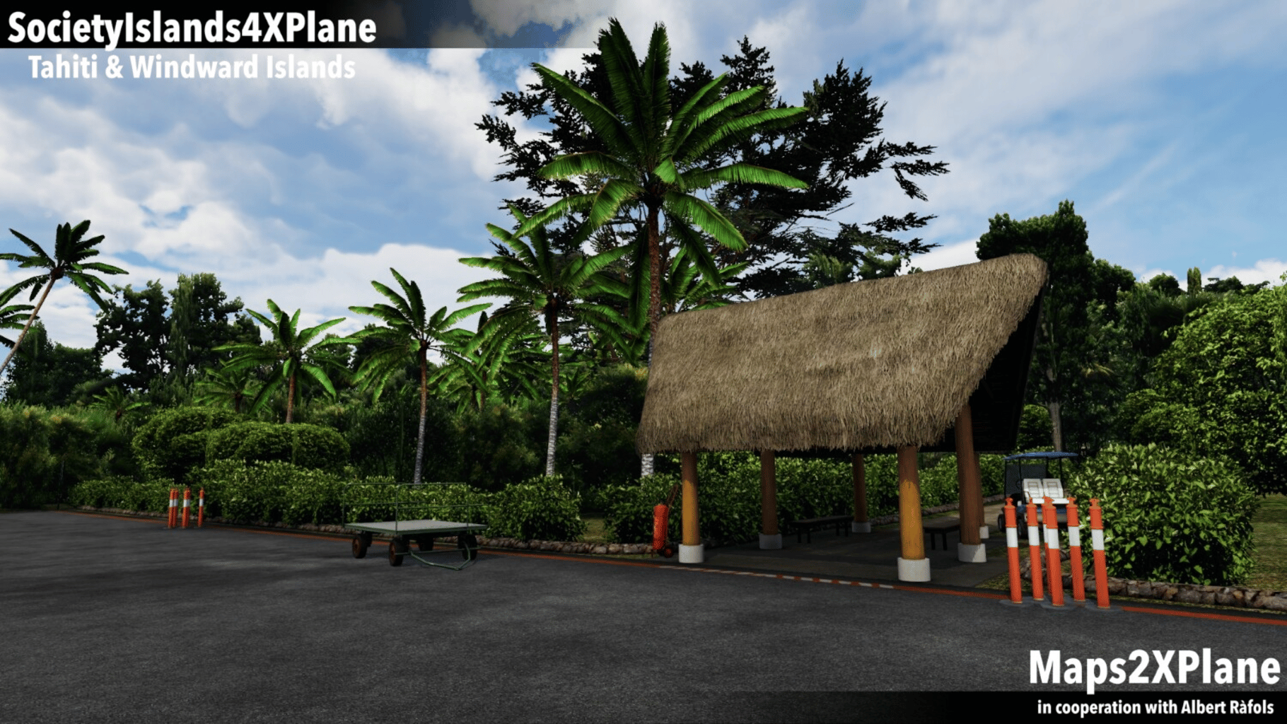 X-Plane 12: Aerosoft - Society Islands XP: Tahiti & Windward Islands screenshot