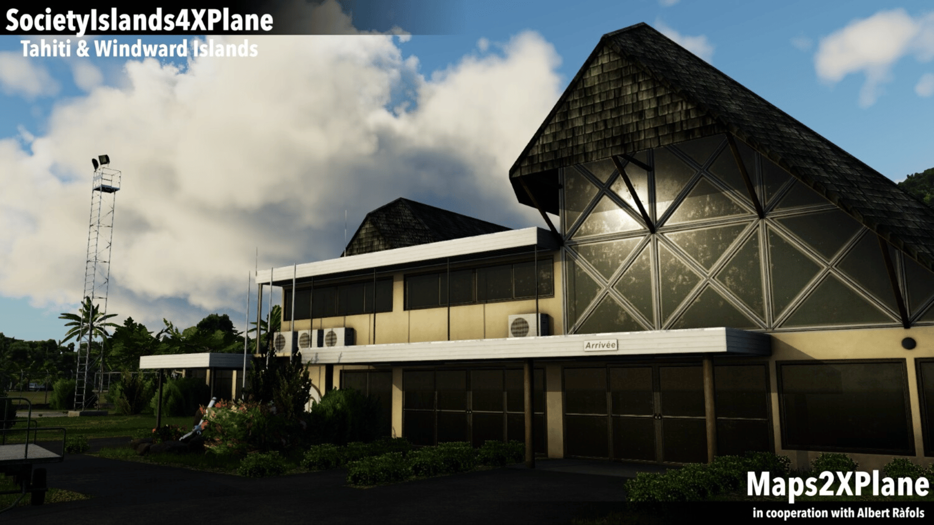 X-Plane 12: Aerosoft - Society Islands XP: Tahiti & Windward Islands screenshot