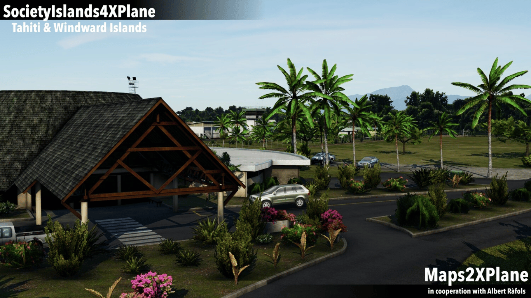 X-Plane 12: Aerosoft - Society Islands XP: Tahiti & Windward Islands screenshot