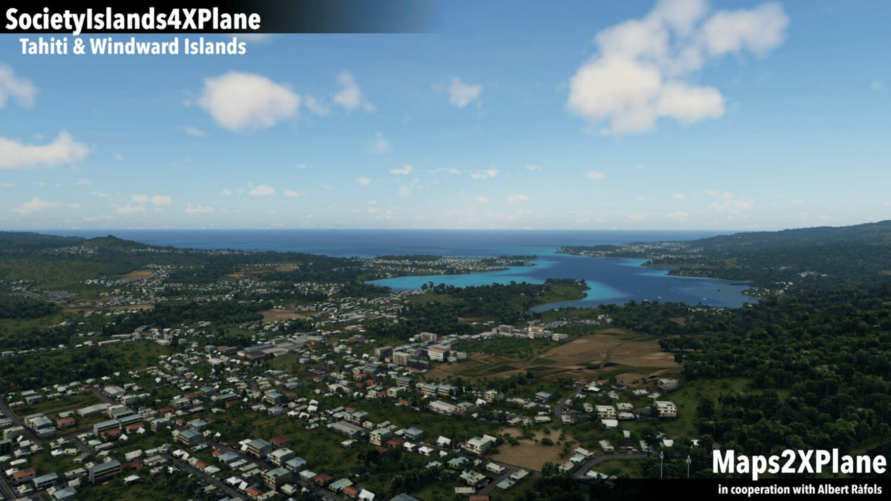 X-Plane 12: Aerosoft - Society Islands XP: Tahiti & Windward Islands screenshot