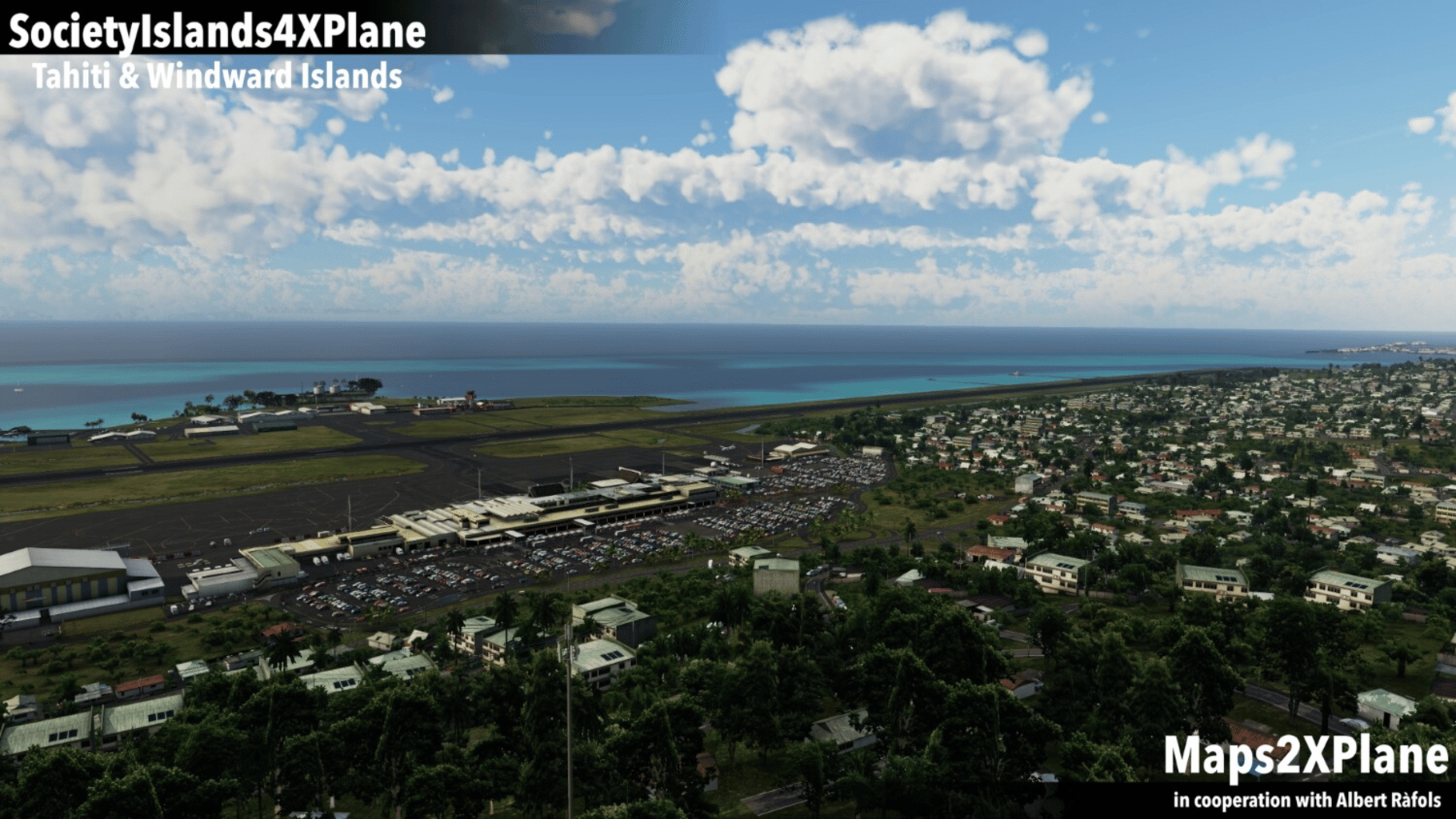 X-Plane 12: Aerosoft - Society Islands XP: Tahiti & Windward Islands screenshot