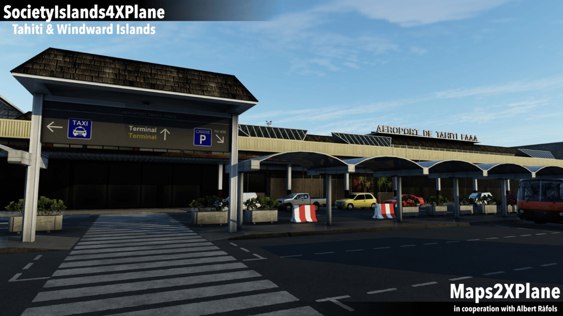 X-Plane 12: Aerosoft - Society Islands XP: Tahiti & Windward Islands screenshot