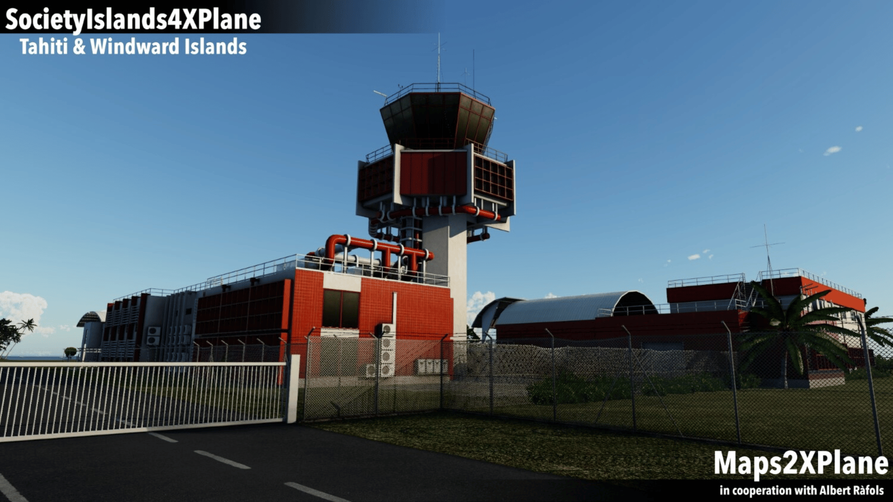 X-Plane 12: Aerosoft - Society Islands XP: Tahiti & Windward Islands screenshot