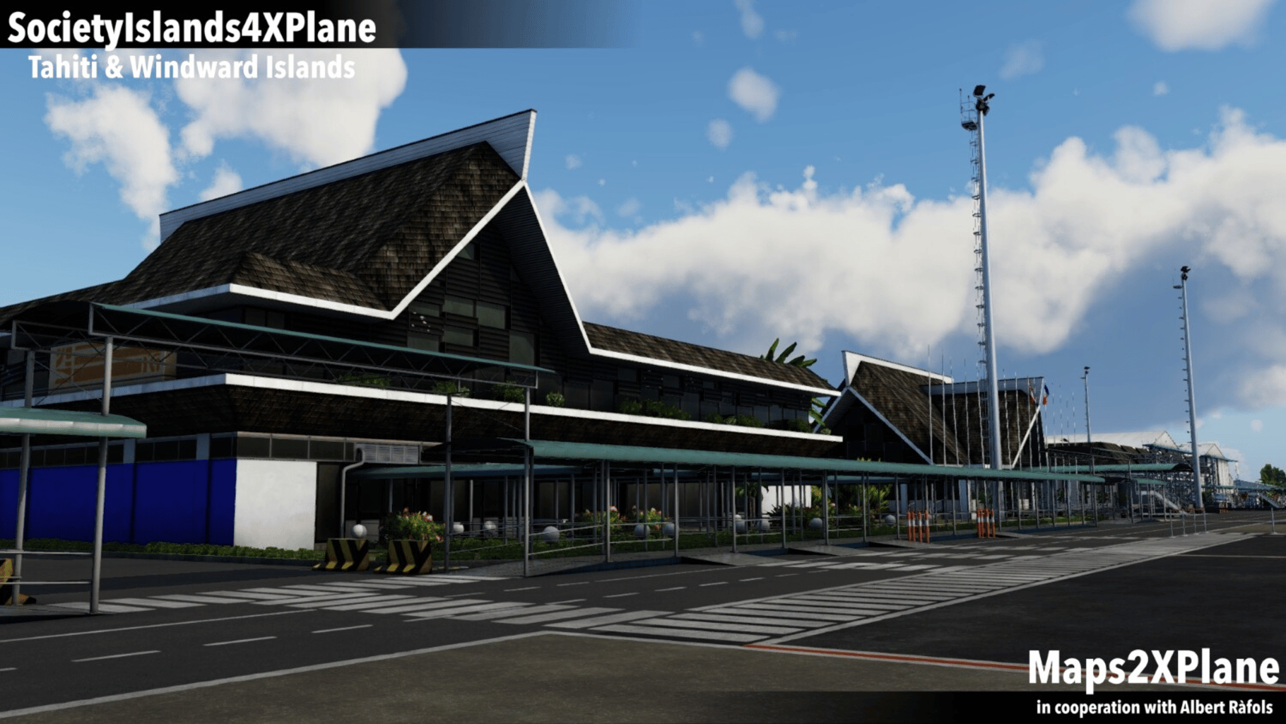 X-Plane 12: Aerosoft - Society Islands XP: Tahiti & Windward Islands screenshot