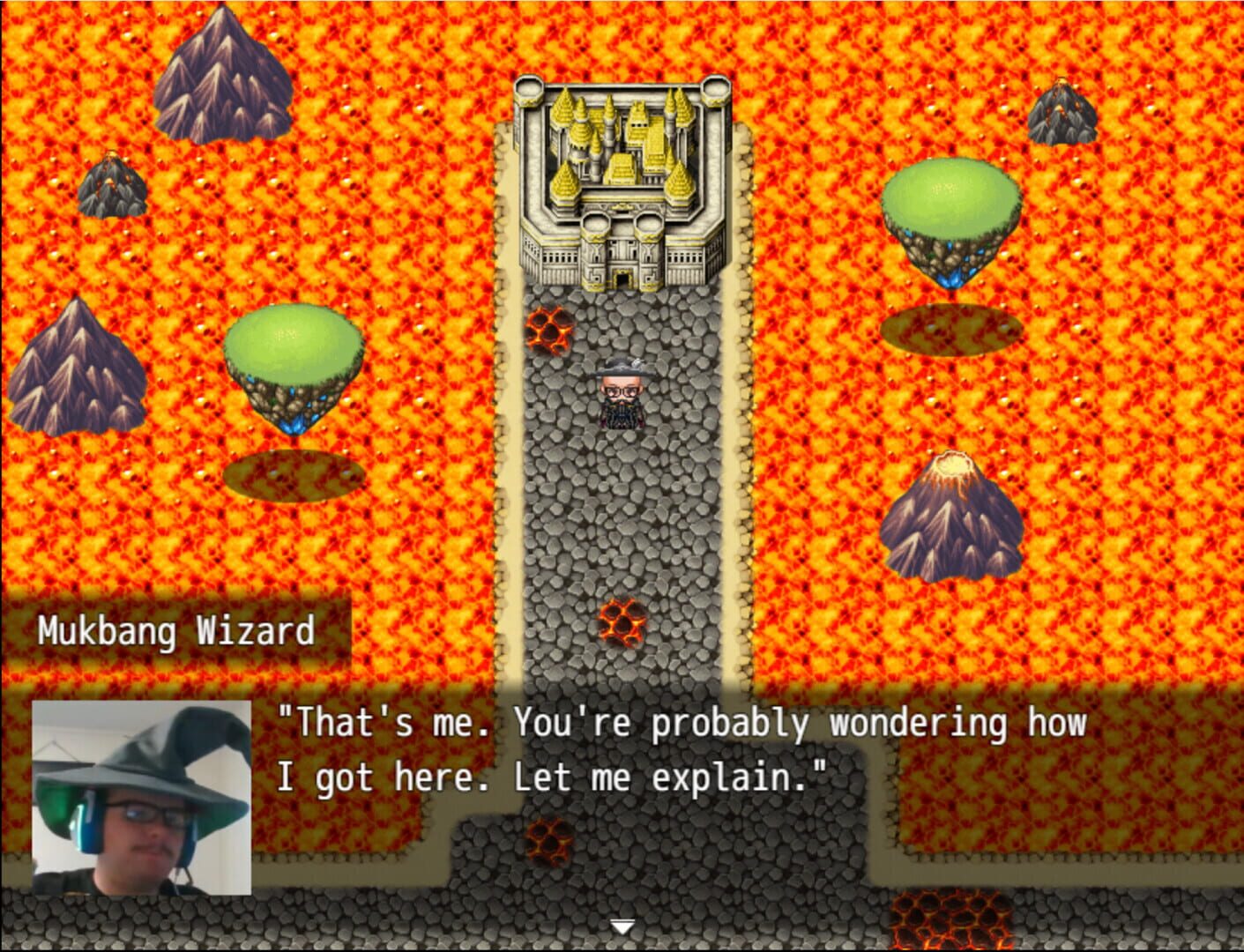 Wizard Mukbang: The Game - Screenshot