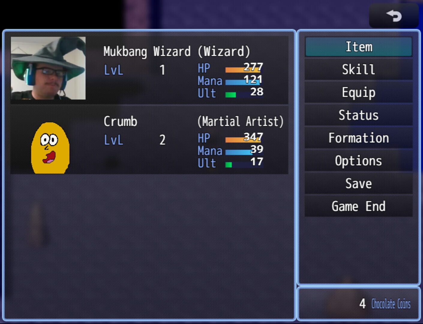 Wizard Mukbang: The Game - Screenshot