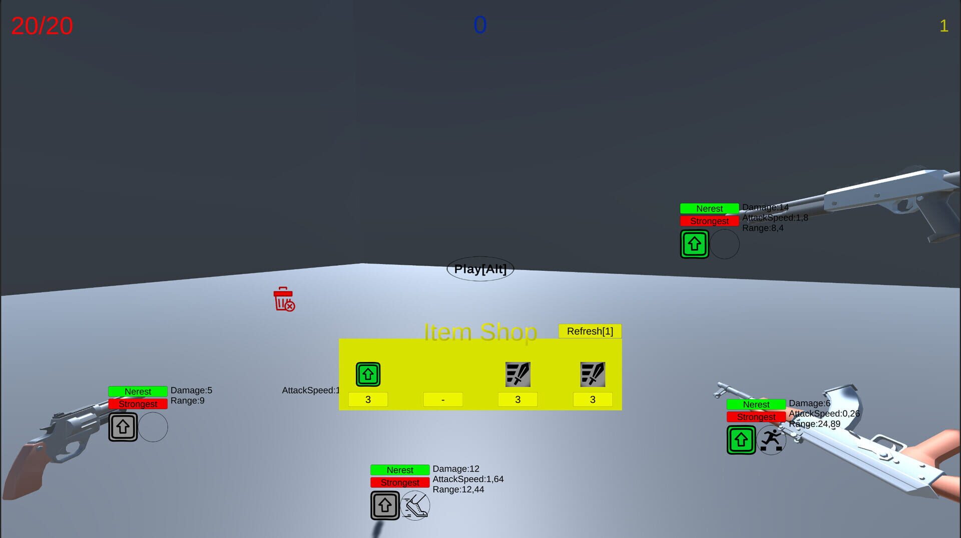 Weapon Mix - Screenshot