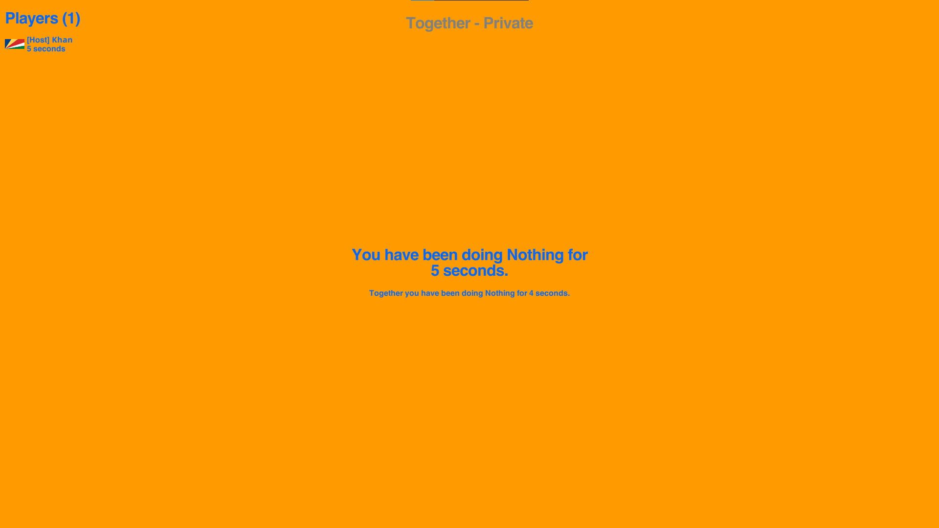 Nothing Together: Multicolor Eye Pain Theme - Screenshot