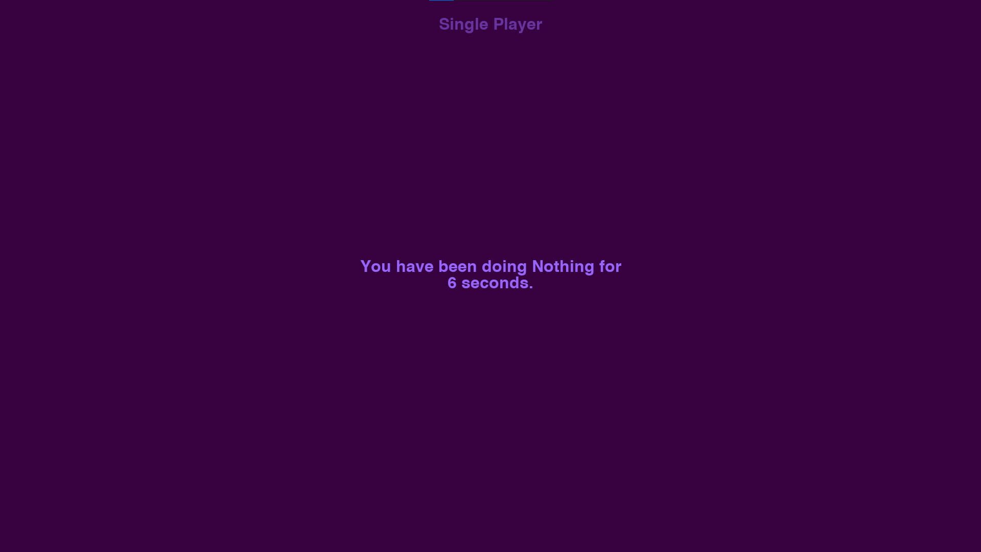 Nothing Together: Deep Purple Theme - Screenshot