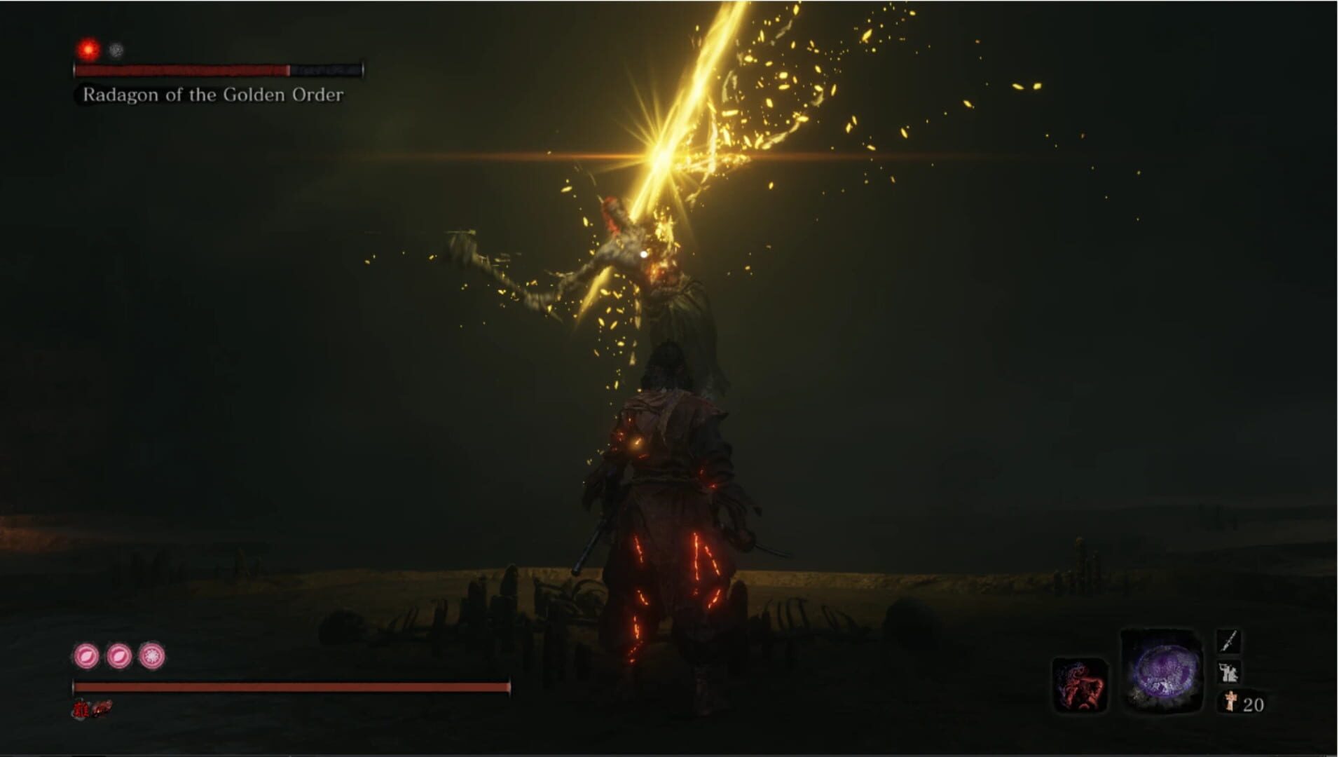 Radagon Boss FIght - Screenshot
