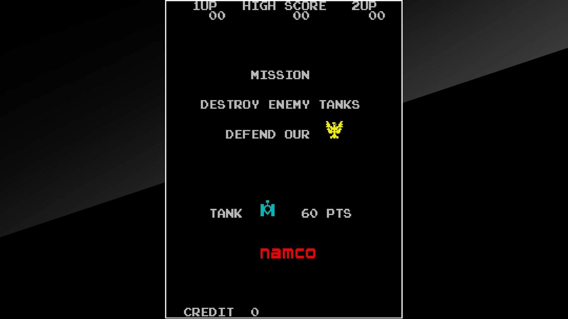 Captura de pantalla - Arcade Archives: Tank Battalion