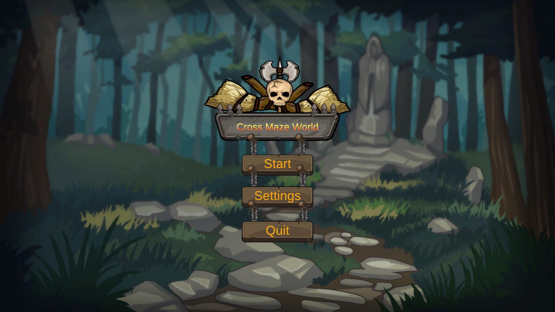Cross the Maze World - Screenshot