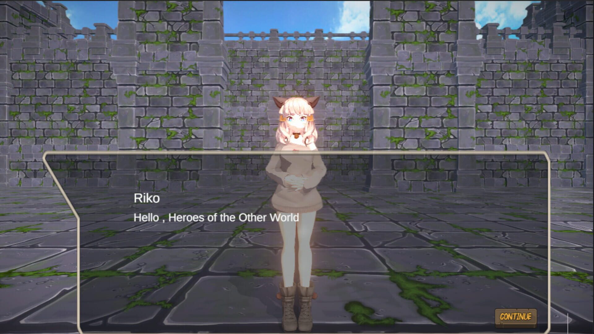 Cross the Maze World - Screenshot