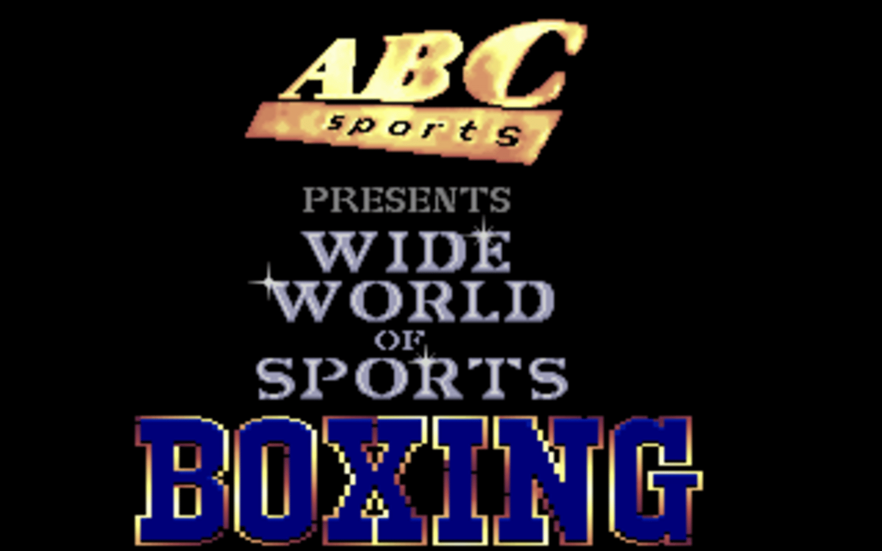 ABC Wide World of Sports Boxing screenshot