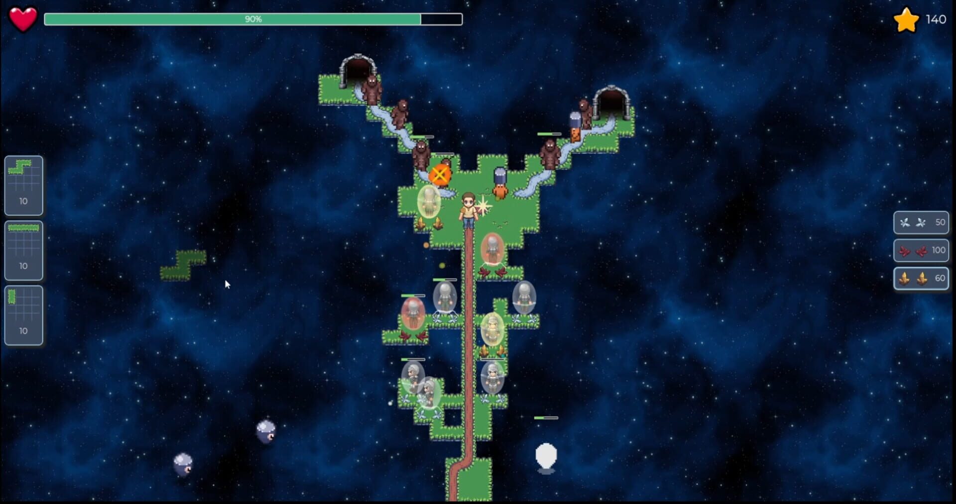 Powerup Humans - Screenshot