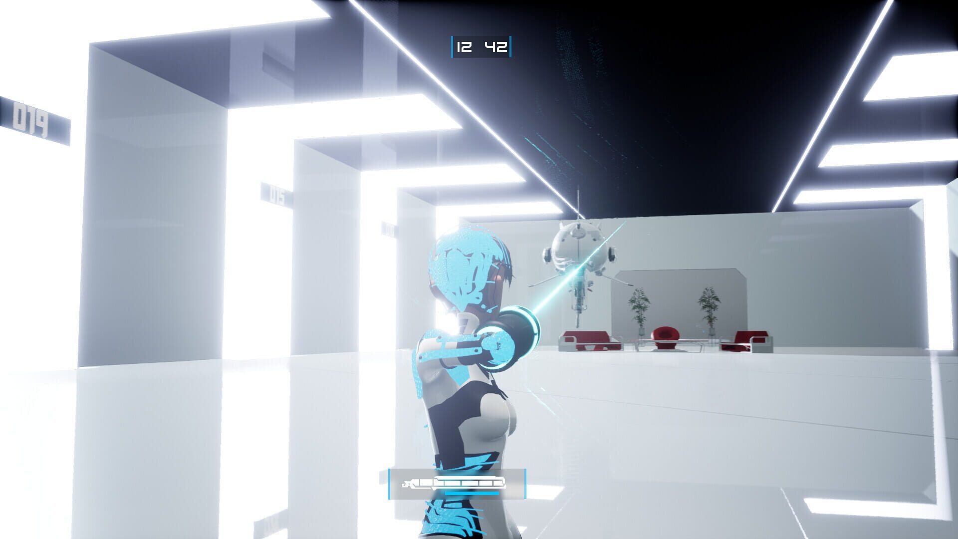Angry Robot Girlfriend - Screenshot