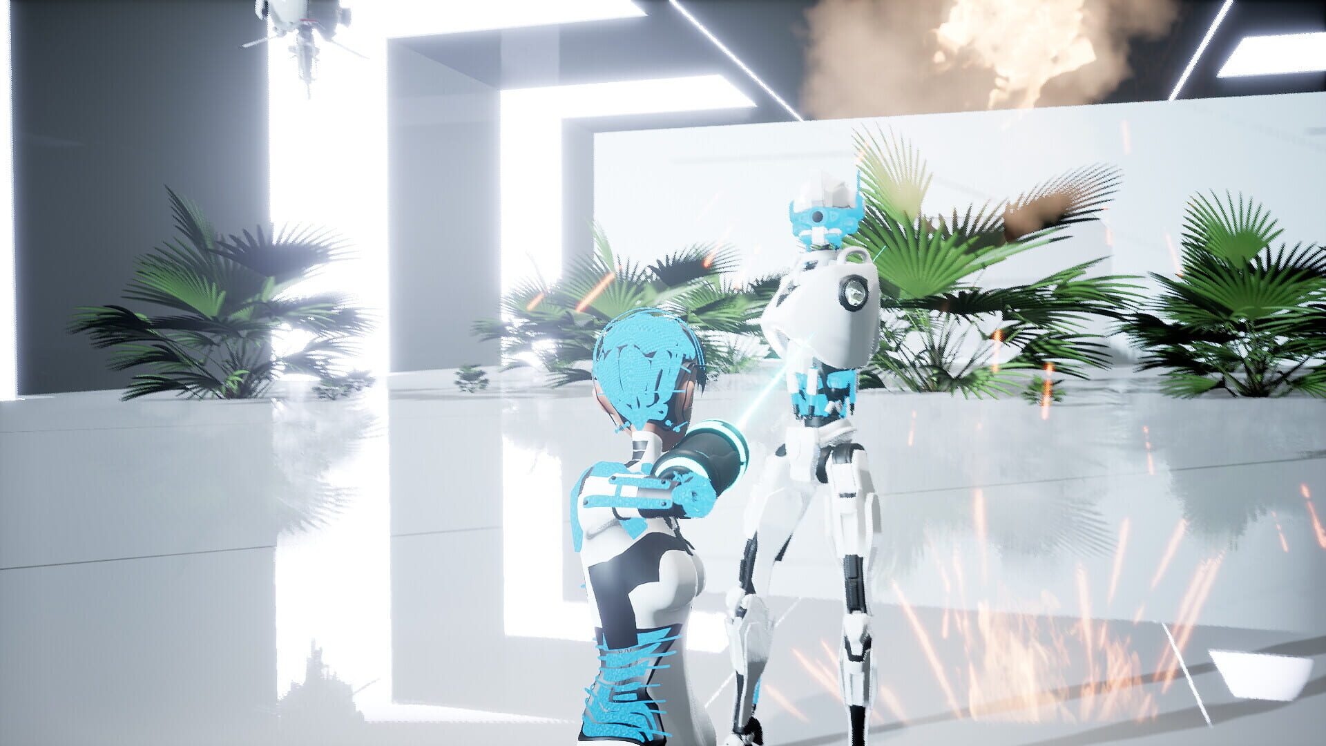 Angry Robot Girlfriend - Screenshot