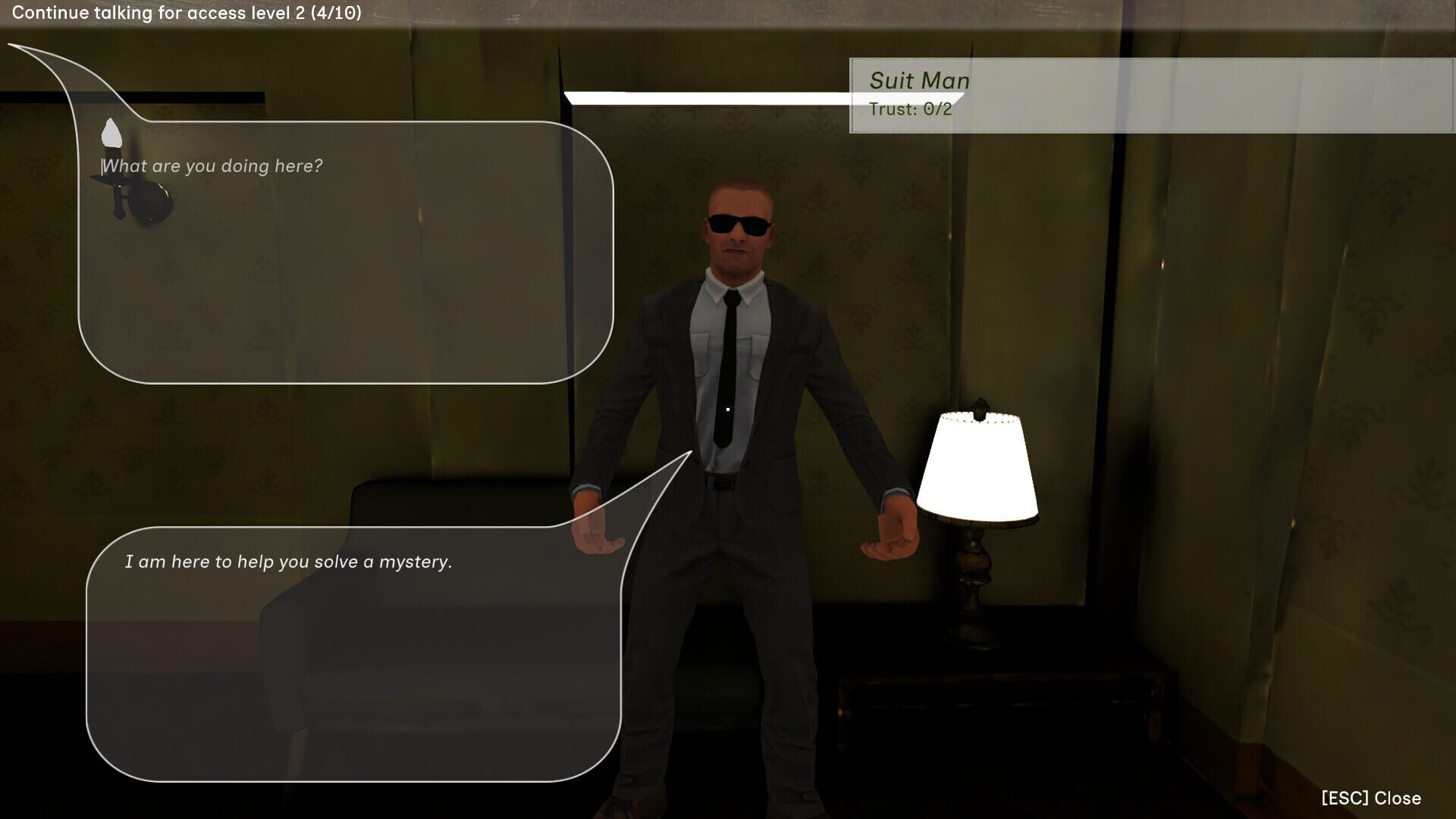 I, Chatbot: Aisylum - Screenshot