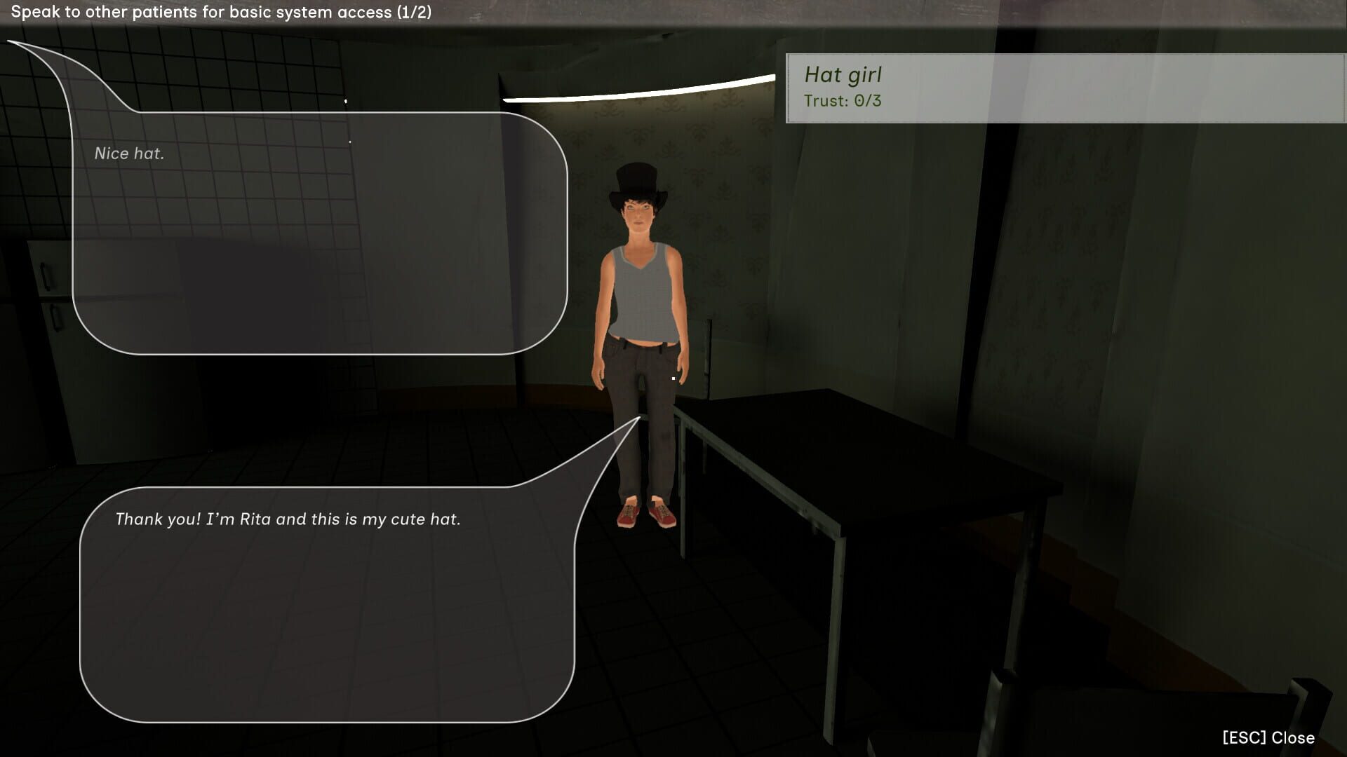 I, Chatbot: Aisylum - Screenshot