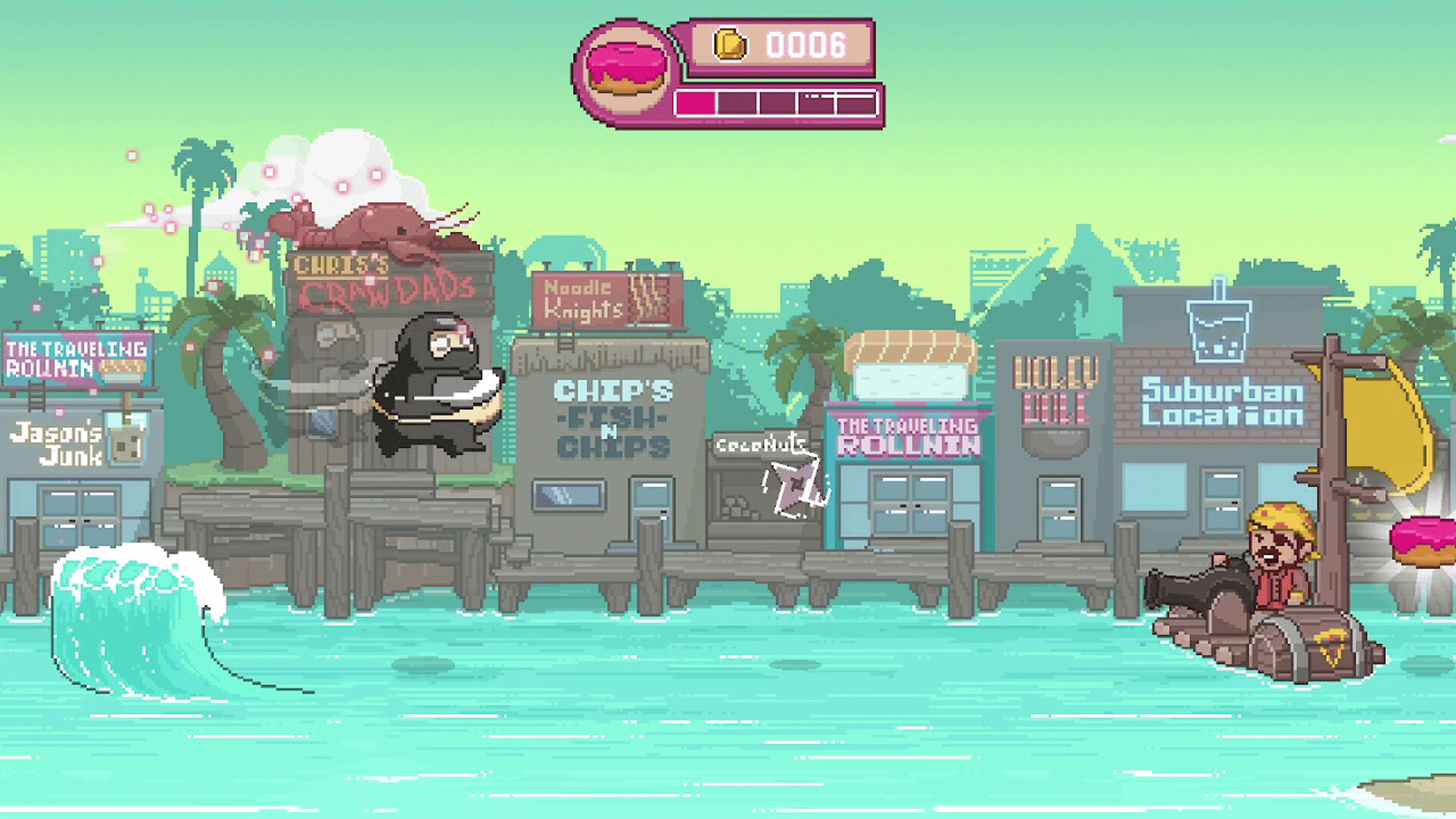 Ninja Chowdown: Glaze of Glory screenshot