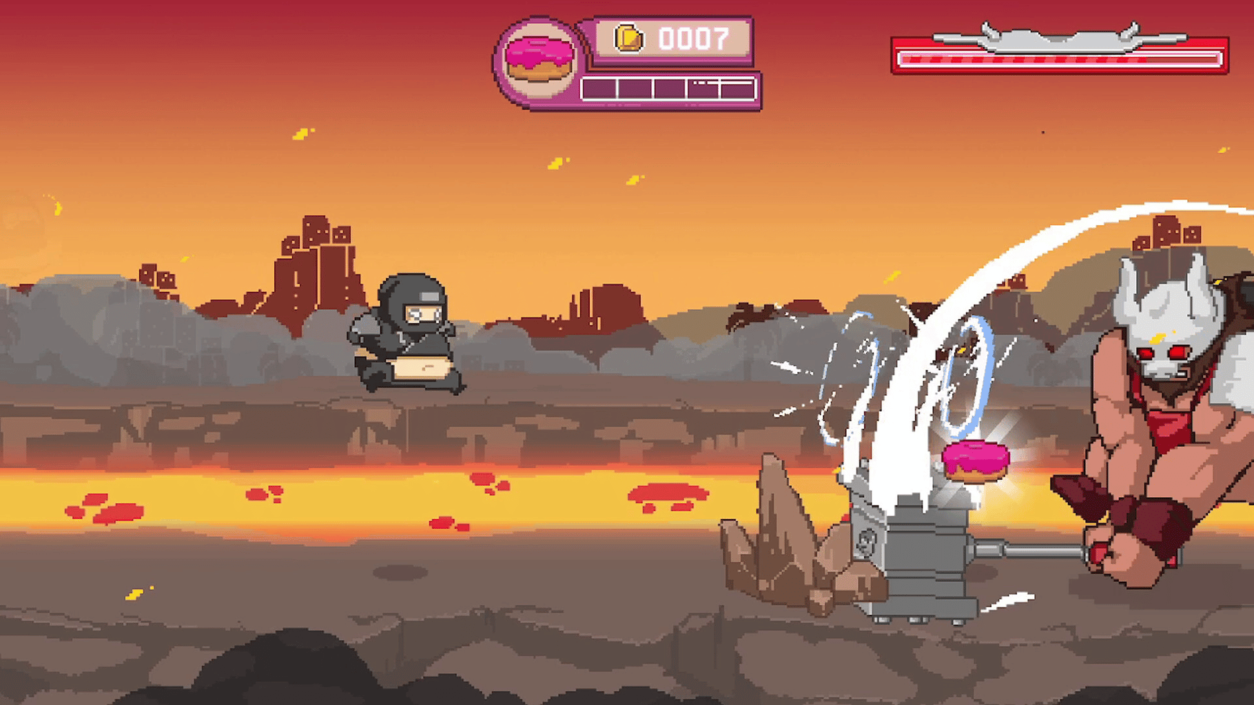 Ninja Chowdown: Glaze of Glory screenshot