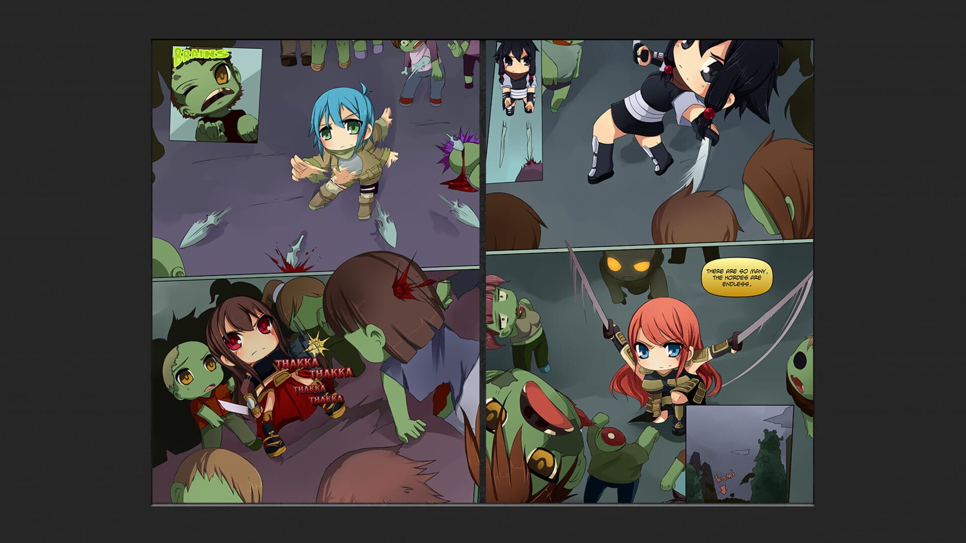 Chibi Wars Kinetic Novel