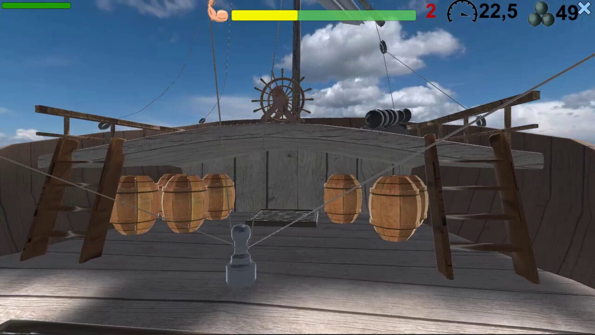 Pirates. Naval battle - Screenshot