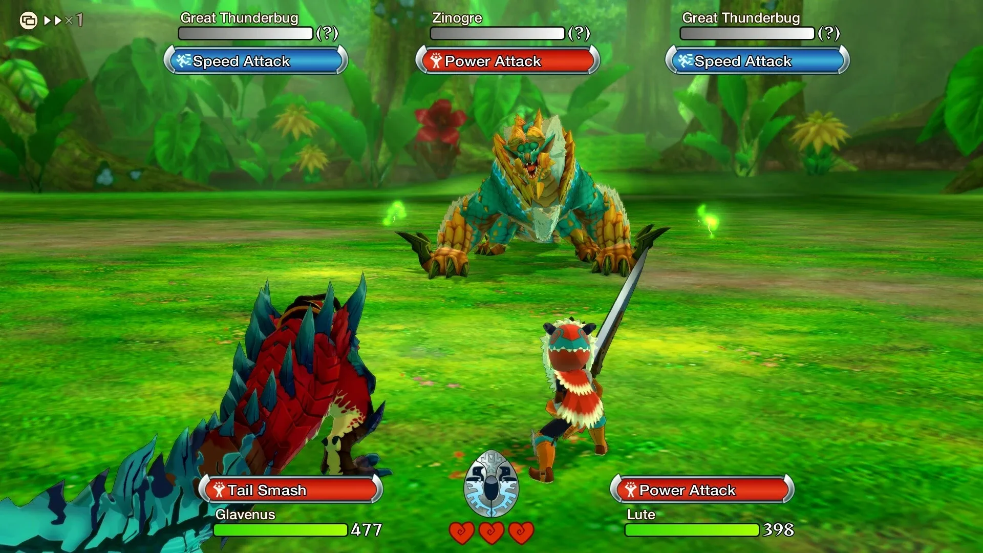 Captura de pantalla - Monster Hunter Stories