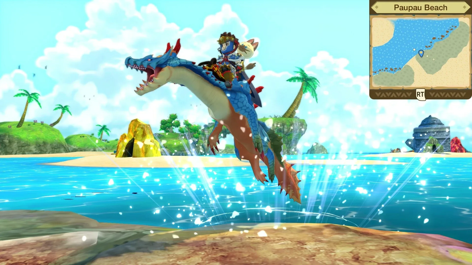 Captura de pantalla - Monster Hunter Stories