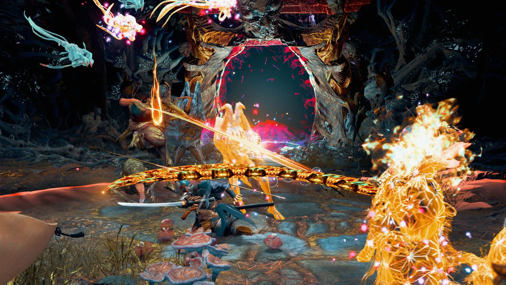 Captura de pantalla - Kunitsu-Gami: Path of the Goddess