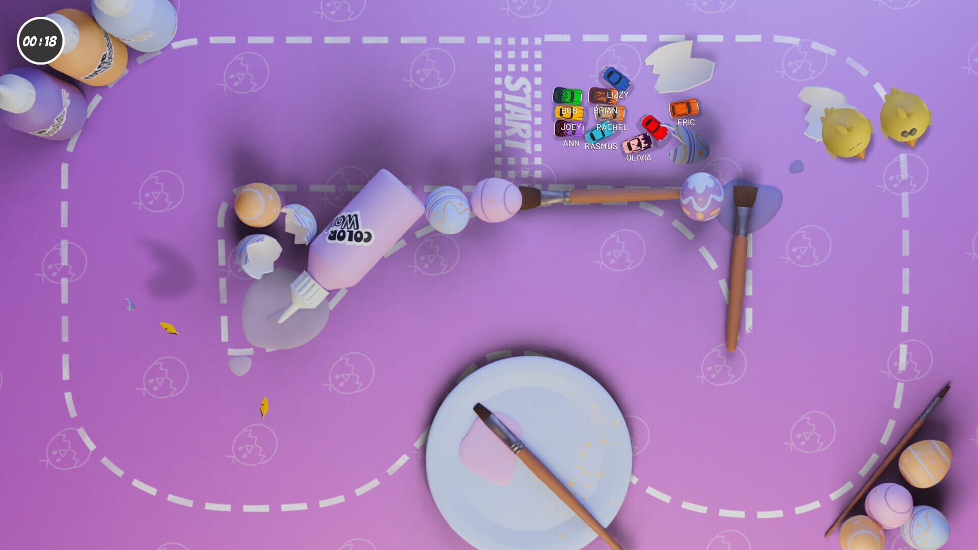 Event Race: Easter Tracks - Screenshot