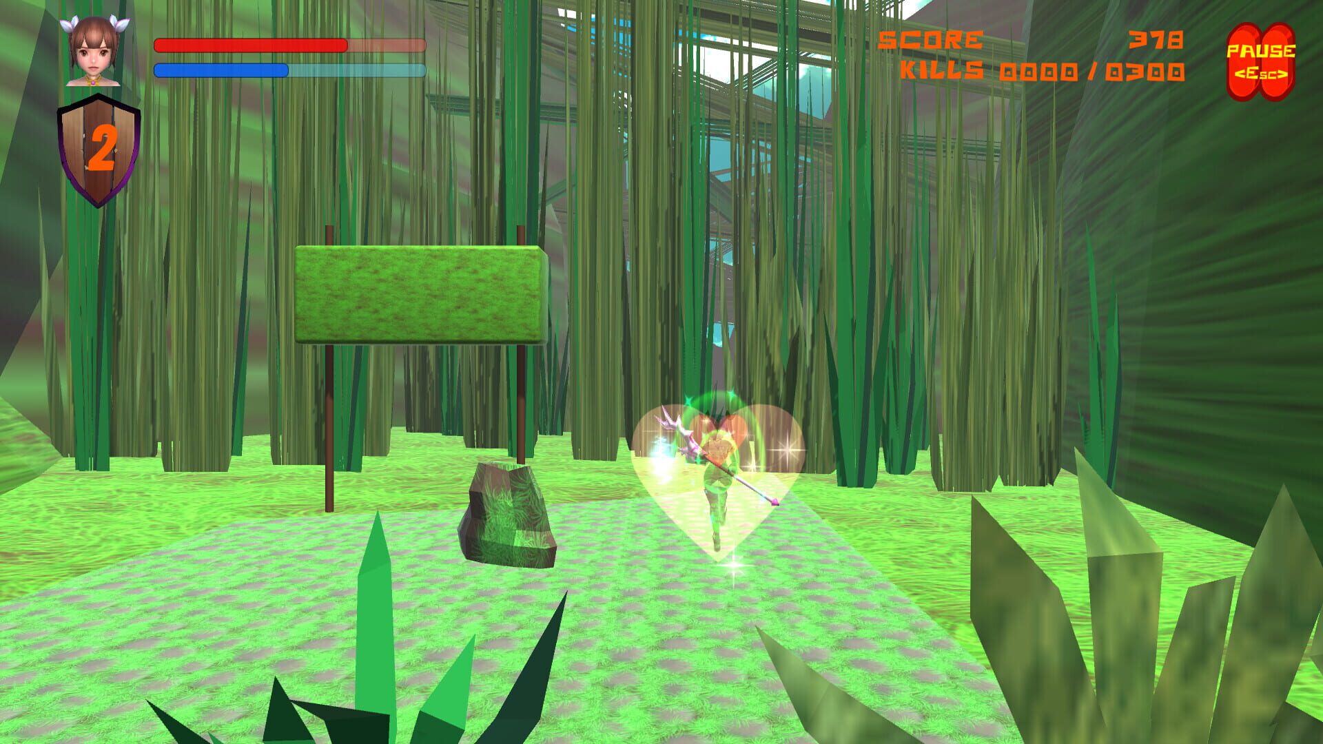 Marmargee Fighter Girl vs. Zombies & Monsters! - Screenshot