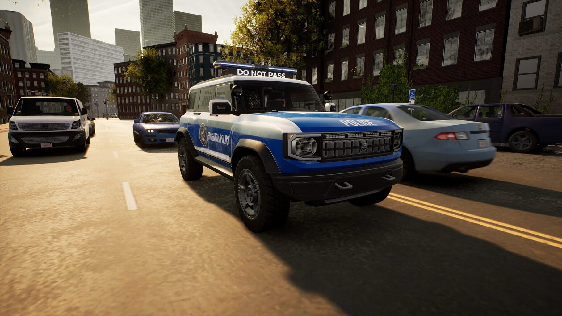 Police Simulator: Patrol Officers - Warden Police Vehicle screenshot