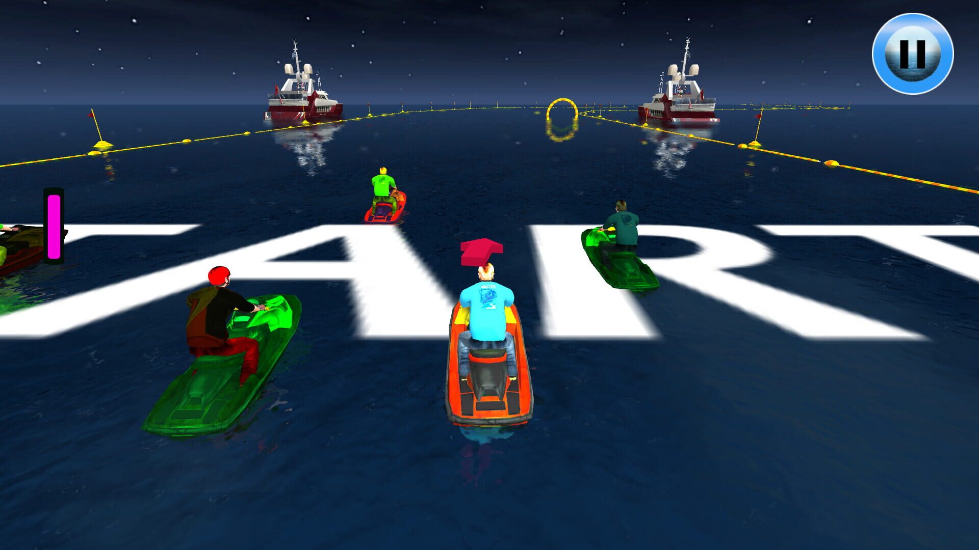 Jet Skiing Race - Screenshot